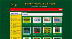 Desktop Screenshot of expeditionaryforce.com.sg
