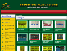 Tablet Screenshot of expeditionaryforce.com.sg